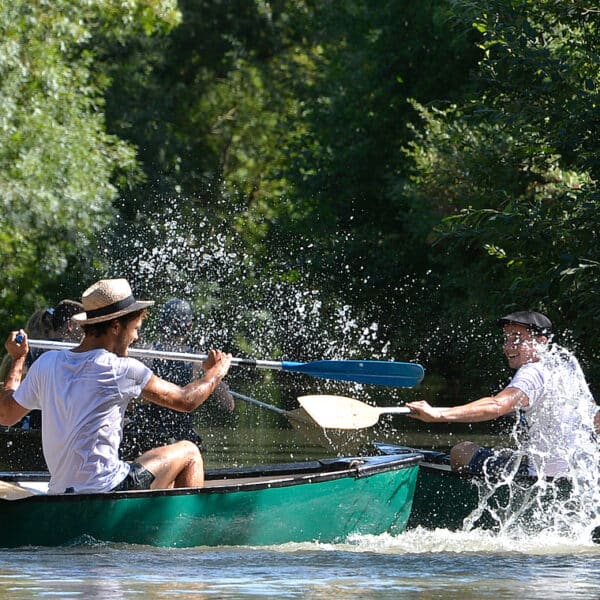 Rallye en barque dans le Marais poitevin