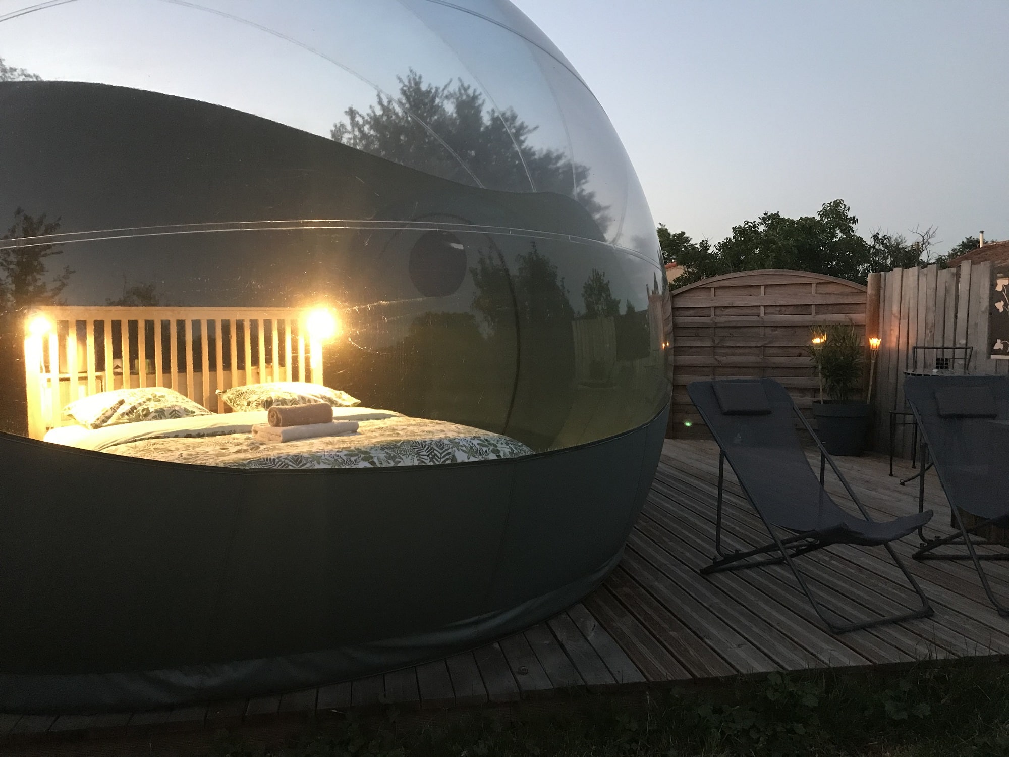 bulle do Hébergement insolite à Argentonnay