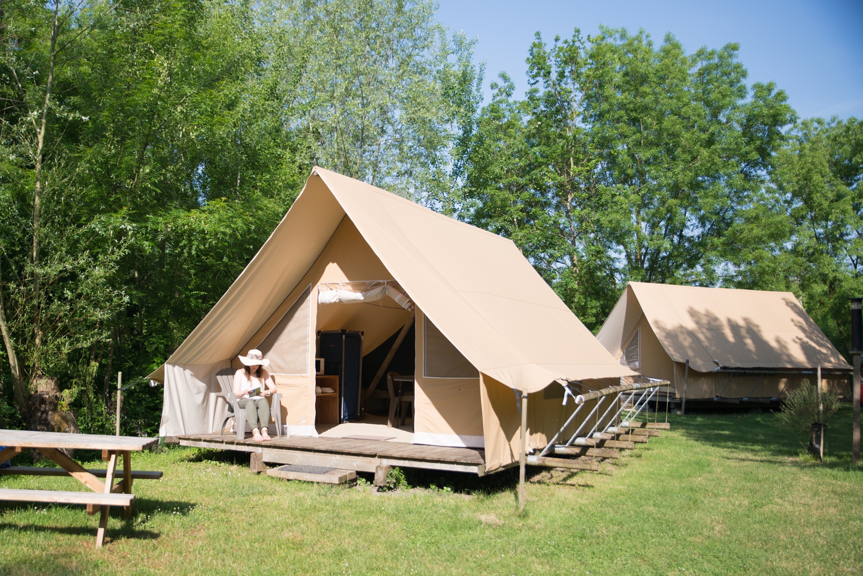 Camping Le Lidon au coeur du Marais sauvage