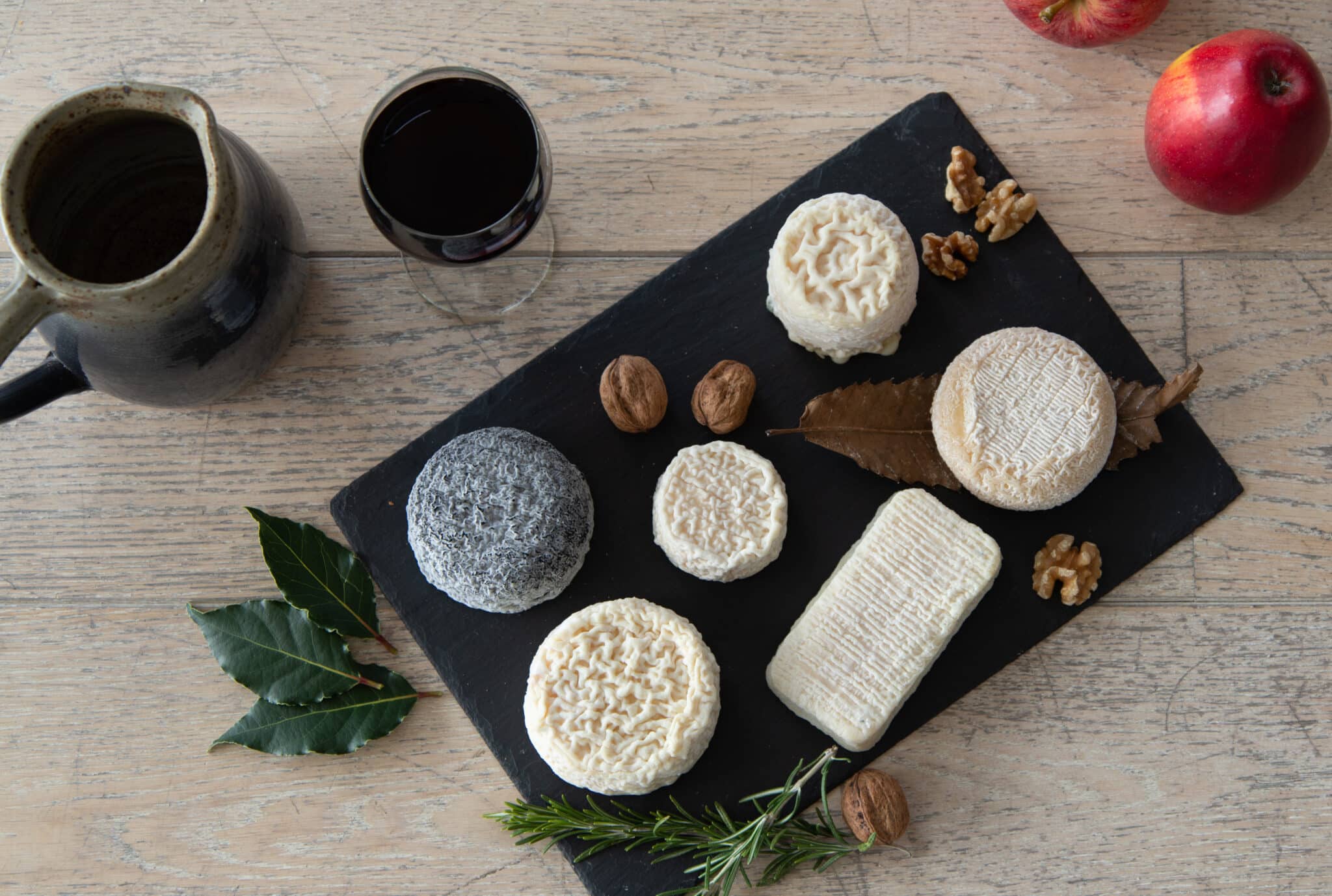 La bonne gastronomie des Deux-Sèvres : chèvre, pomme, vin d'Anjou...