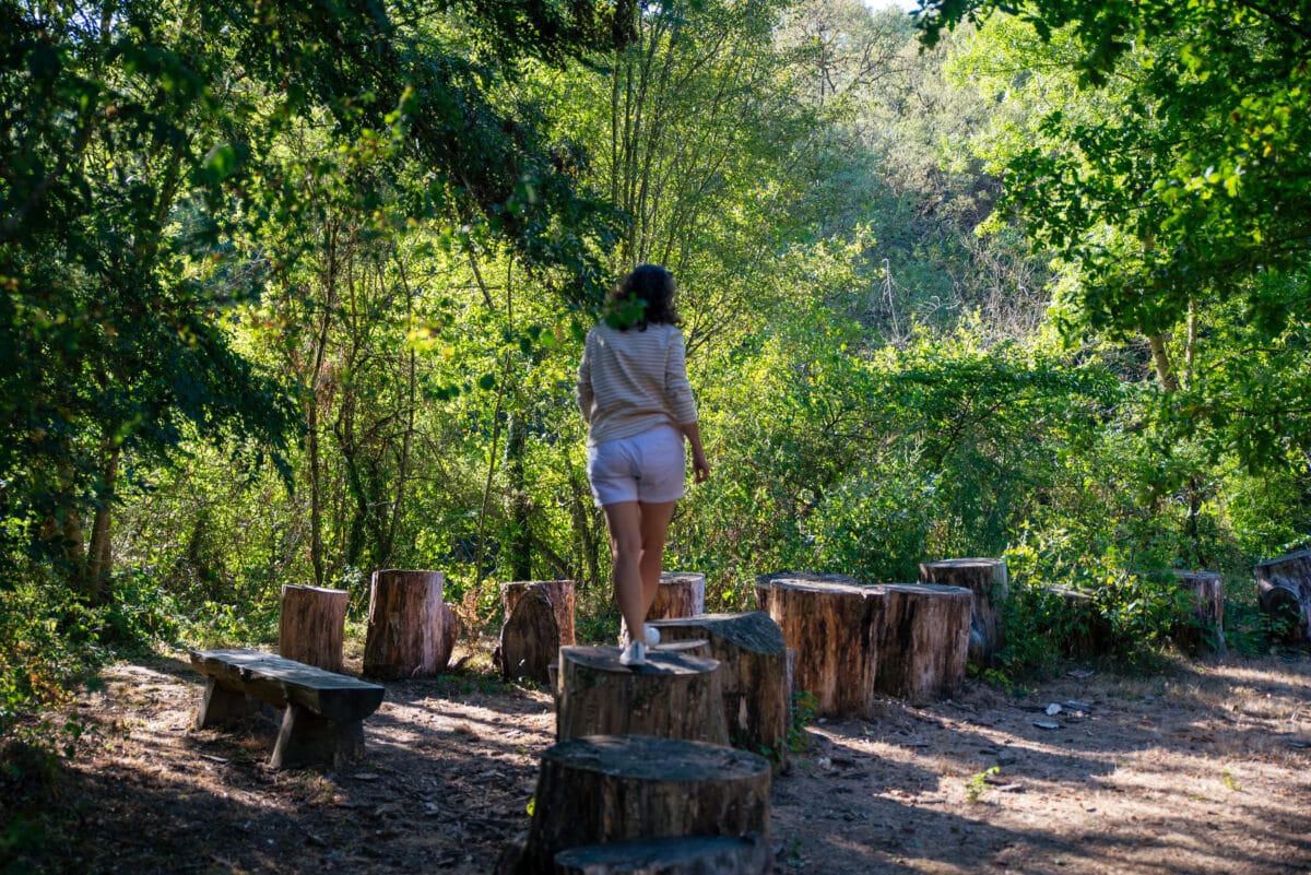 Argentonnay, randonnée entre pont et passerelle