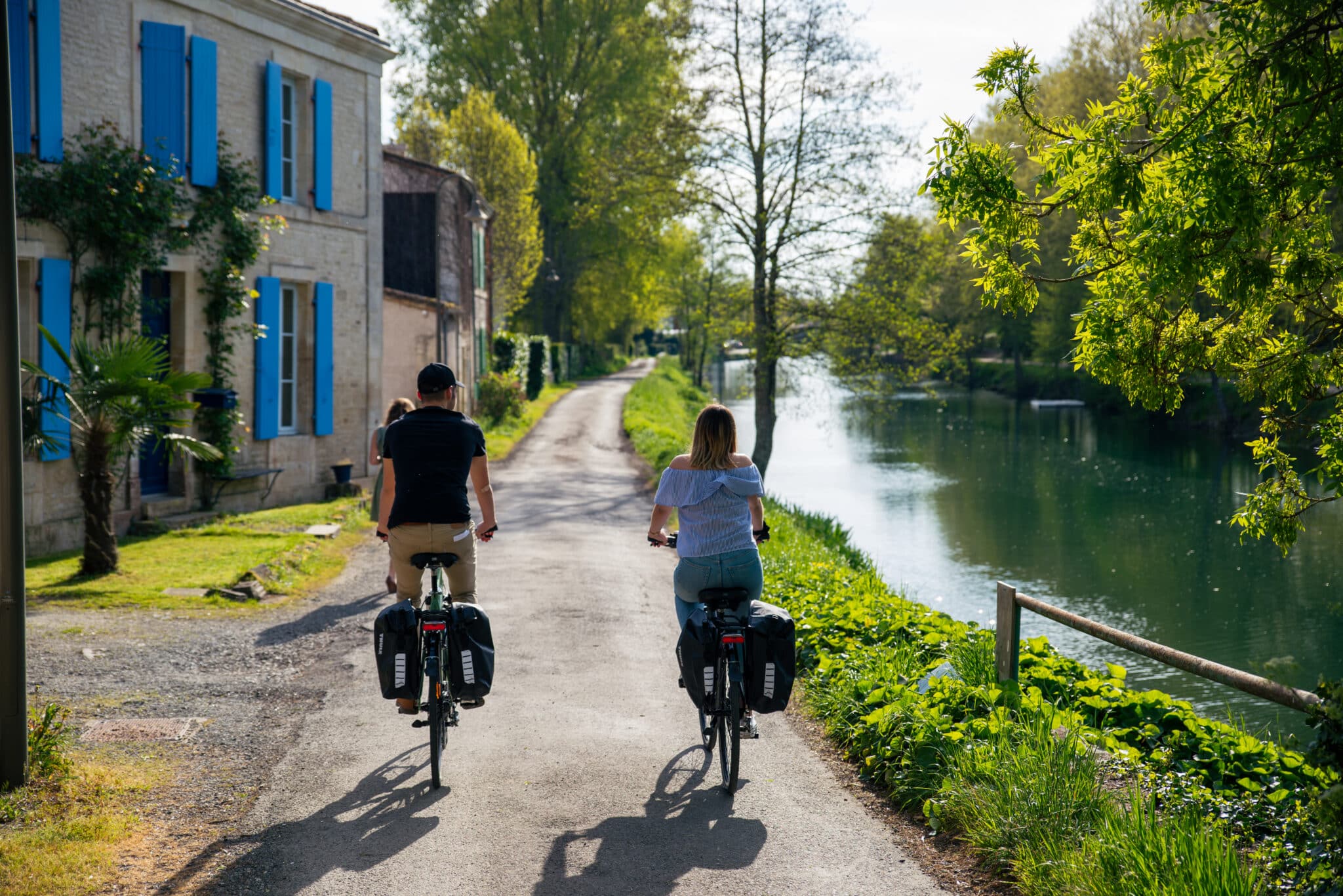 Escapade à Coulon à vélo