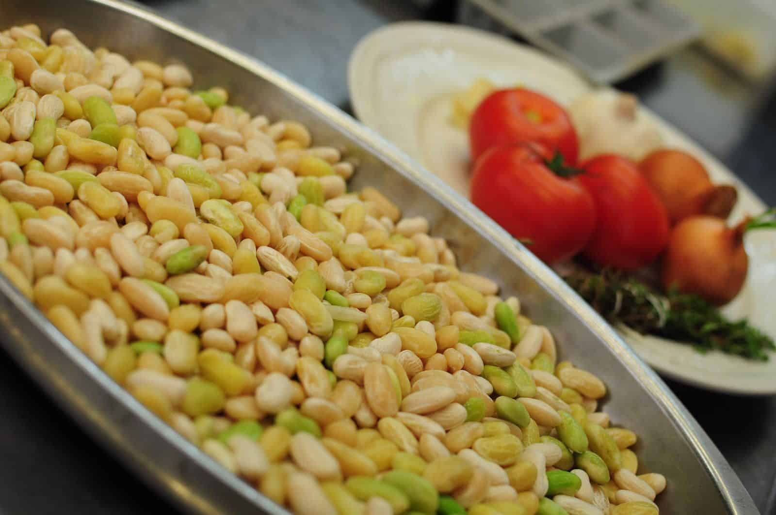 Mogettes cuites en clafouti - Marais poitevin