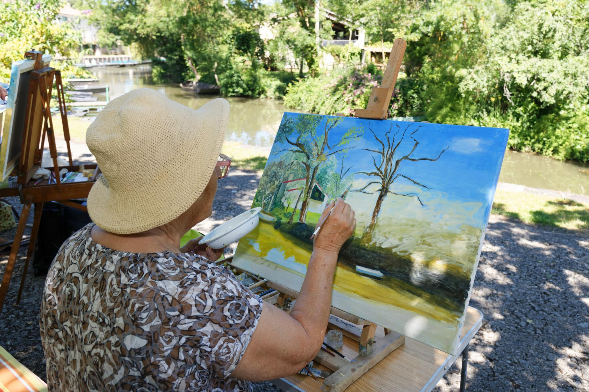 Festival de peinture à Magné